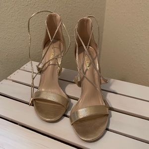 Lulus Gold Heels